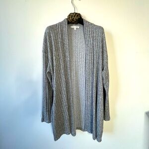 Anthropologie Eri + Ali Montana Ribbed Cardigan🩶